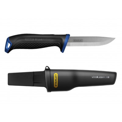 Нож STANLEY "FatMax" универсальный с лезвием из углеродистой стали 2.5 мм 92 мм Нож STANLEY "FatMax" универсальный с лезвием из углеродистой стали 2.5 мм 92 мм