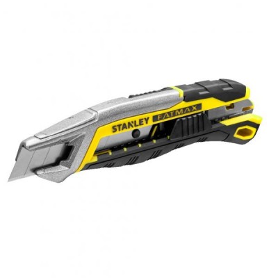 Ніж STANLEY "FATMAX" з висувним лезом 18 мм, з відломними сегментами і фіксатором