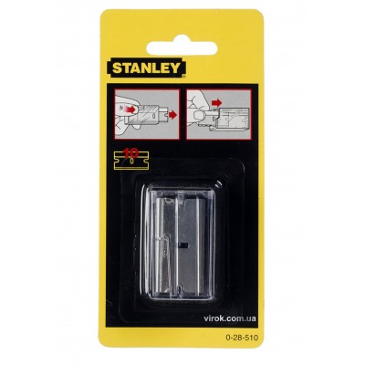 Лезвия трапециевидные STANLEY 40 х 40 мм для скребка STANLEY (0-28-500)