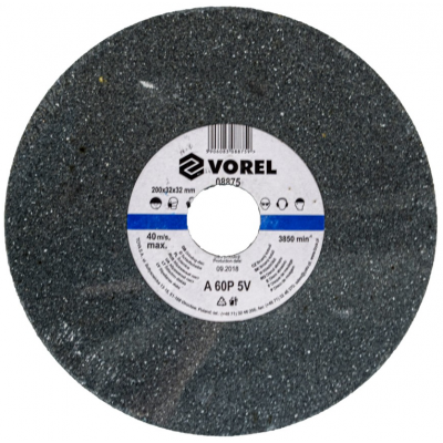 Круг для точила мелкозернистый VOREL 200 х 31.75 х 30 мм