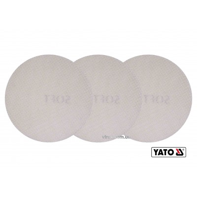 Сетка абразивная мягкая на липучке до шлифмашины YATO G120 225 мм 3 шт