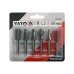 Набор фрез разной формы по металлу YATO со шпинделем 6 мм 6 шт