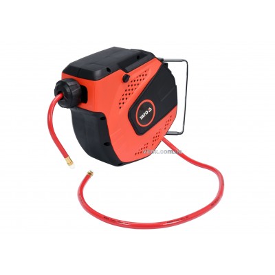 Шланг пневматический YATO на катушке с автосматыванием 8 мм 10 м