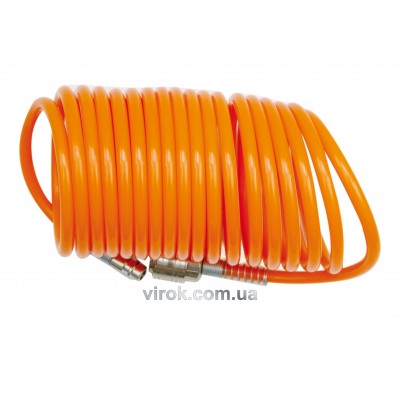 Шланг пневматический спиральный VOREL 5 х 8 мм 15 м