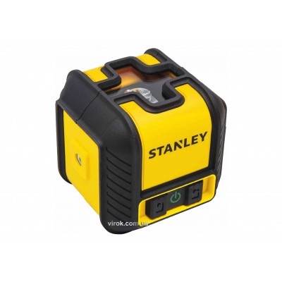 Нивелир лазерный-кросс зеленый STANLEY "Cubix" 16 м точность- 0.6 мм / 10 м
