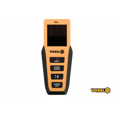 Дальномер лазерный VOREL 0.2-50 м ± 2 мм 8 режимов Дальномер лазерный VOREL 0.2-50 м ± 2 мм 8 режимов