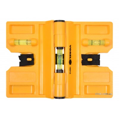 Уровень для установки стоек магнитный VOREL 190 х 135 мм