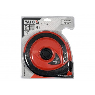 Рулетка стекловолоконная YATO 50 м х 15 мм
