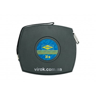 Рулетка стальная VOREL 30 м х 10 мм Рулетка стальная VOREL 30 м х 10 мм