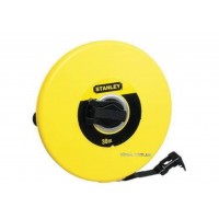 Рулетка стекловолоконная STANLEY "Fiberglass" 30 м х 12.7 мм