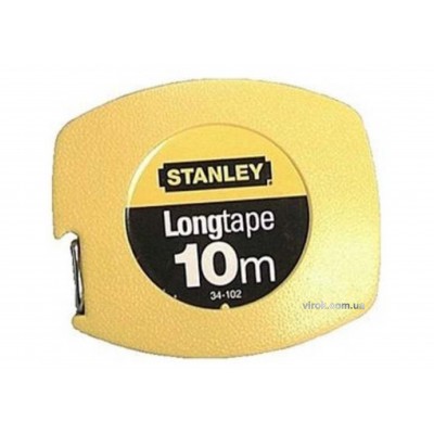 Рулетка стальная STANLEY "LongTape" 10 м х 9.5 мм Рулетка стальная STANLEY "LongTape" 10 м х 9.5 мм