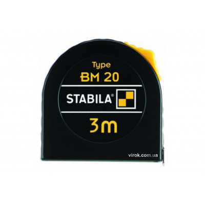 Рулетка STABILA BM 20 3 м х 13 мм Рулетка STABILA BM 20 3 м х 13 мм
