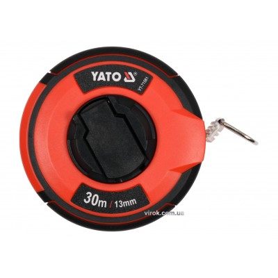 Рулетка стальная с нейлоновым покрытием YATO 30 м х 13 мм Рулетка стальная с нейлоновым покрытием YATO 30 м х 13 мм