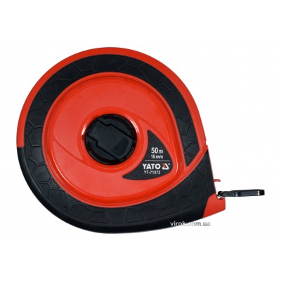 Рулетка стекловолоконная YATO 50 м х 15 мм Рулетка стекловолоконная YATO 50 м х 15 мм