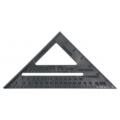 Угольник плотницкий VOREL 180 мм 90° х 45° х 45° Угольник плотницкий VOREL 180 мм 90° х 45° х 45°