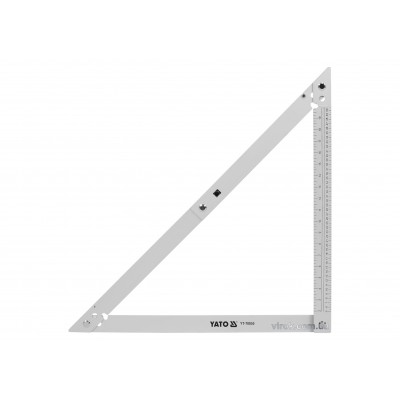 Угольник складной алюминиевый для строительных работ YATO 600 х 840 х 600 мм Угольник складной алюминиевый для строительных работ YATO 600 х 840 х 600 мм