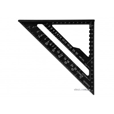 Угольник плотницкий алюминиевый YATO 180 мм Угольник плотницкий алюминиевый YATO 180 мм