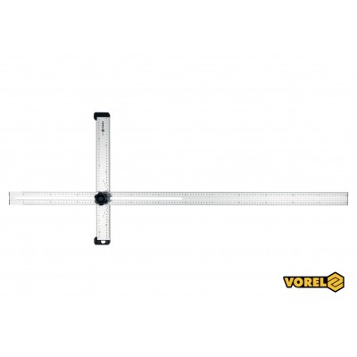 Угольник алюминиевый с регулировкой VOREL 1200 х 320 мм с разметкой углов 30-75° Угольник алюминиевый с регулировкой VOREL 1200 х 320 мм с разметкой углов 30-75°