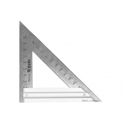 Угольник плотницкий металлический YATO 170 мм Угольник плотницкий металлический YATO 170 мм