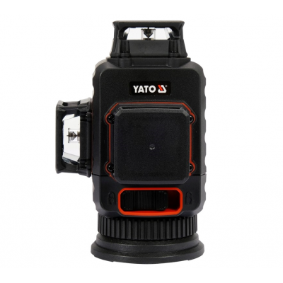 Нівелір лазерний самонівелюючий YATO : 12 променів, точність- ±3 мм/ 10 м, верт./гориз. промені