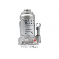 Домкрат гидравлический бутылочный VOREL 15 т 205-390 мм