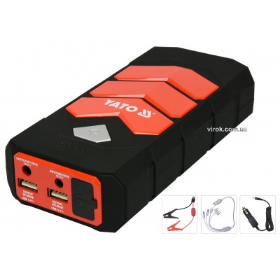 Пусковая батарея YATO Li-Pol 9 Ач 200/400 А