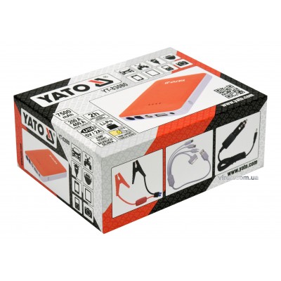 Пусковая батарея YATO Li-Pol 7.5 Ач 200/400 А Пусковая батарея YATO Li-Pol 7.5 Ач 200/400 А