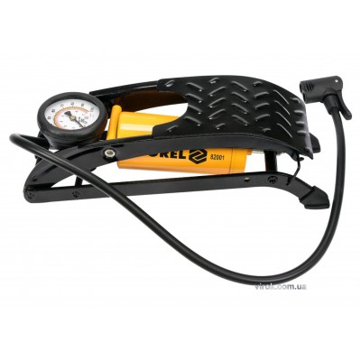 Насос ножный с манометром VOREL 0.7 Мпа