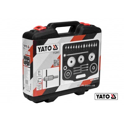 Набор для демонтажа подшипников и втулок YATO 38 мм 31 шт