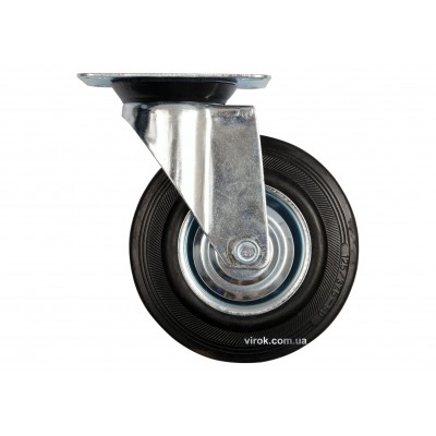 Колесо для тележки с вращающейся опорой VOREL Ø160 x 40 x 195 мм 130 кг
