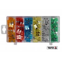 Набор предохранителей YATO STANDARD 120 шт Набор предохранителей YATO STANDARD 120 шт