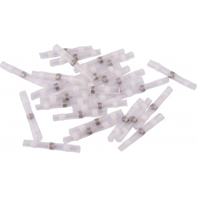 Кембрики термоусадочные до 105 °C с оловом YATO, для проводников 0.25-0.34 мм², 30 шт.