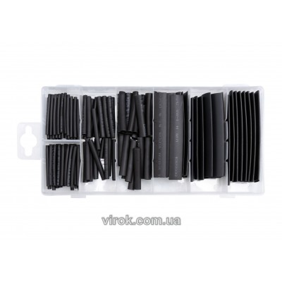 Набор термоусадочных трубок YATO 125°C 600 В 127 шт Набор термоусадочных трубок YATO 125°C 600 В 127 шт