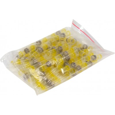 Кембрики термоусадні при t≤ 105°C з припоєм YATO, прозорі, для провідників 4,0- 6,0 мм², 100 шт Кембрики термоусадні при t≤ 105°C з припоєм YATO, прозорі, для провідників 4,0- 6,0 мм², 100 шт