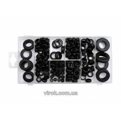 Сальники резиновые YATO 180 шт