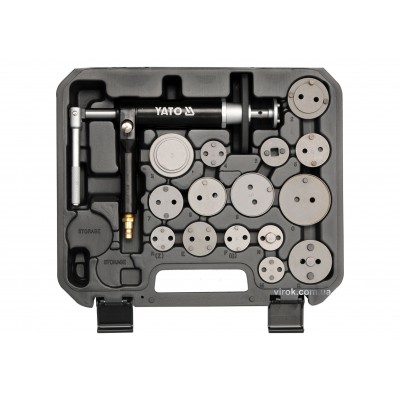 Тормозные зажимы пневматические YATO 16 шт