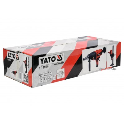 Дрель для алмазного бурения YATO 2200 Вт 1200 об/мин