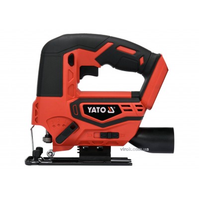 Лобзик аккумуляторный YATO Li-Ion 18 В 50 мм (без аккумулятора и зарядного устройства) Лобзик аккумуляторный YATO Li-Ion 18 В 50 мм (без аккумулятора и зарядного устройства)