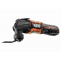 Многофункциональный инструмент (реноватор) аккумуляторный AEG Li-Ion 12 В 1.5 Ач + 2 аккумулятора Многофункциональный инструмент (реноватор) аккумуляторный AEG Li-Ion 12 В 1.5 Ач + 2 аккумулятора