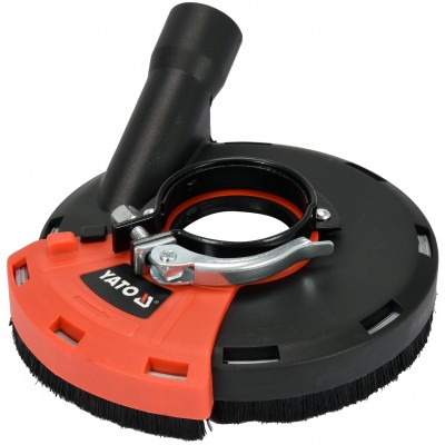 Кожух пылезащитный YATO к КШМ на диск Ø115 / 125 мм, диапазон 28-36 мм