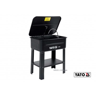 Мийка для майстерні мережева YATO 80 л 10 л/хв висота 88 см ванна 72 х 48 х 26 см Мийка для майстерні мережева YATO 80 л 10 л/хв висота 88 см ванна 72 х 48 х 26 см