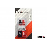 Клей двухкомпонентный эпоксидный YATO 20-30 мин по 28 г