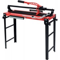 Плиткоріз ручний з розкладним столом YATO, 1 спрямовуюча l= 600 мм, t≤ 14 мм, 300х 800х 650мм Плиткоріз ручний з розкладним столом YATO, 1 спрямовуюча l= 600 мм, t≤ 14 мм, 300х 800х 650мм