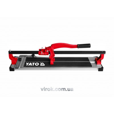Плиткорез ручной YATO со скользящим ползунком и направляющей 80 cм
