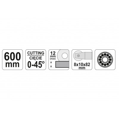 Плиткорез YATO 600 мм