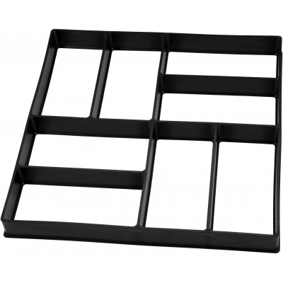 Формы из полипропилена для изготовления брусчатки VOREL 400 х 400 x 40 мм