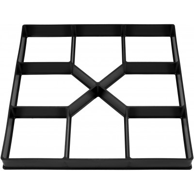 Формы из полипропилена для изготовления брусчатки VOREL 400 х 400 x 40 мм