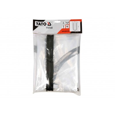 Пленка пылезащитная для дверных и оконных проемов YATO 217 х 117 см тип "U" отверстие- 180 х 60 см