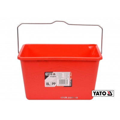 Ведро пластиковое для малярных работ YATO 8 л