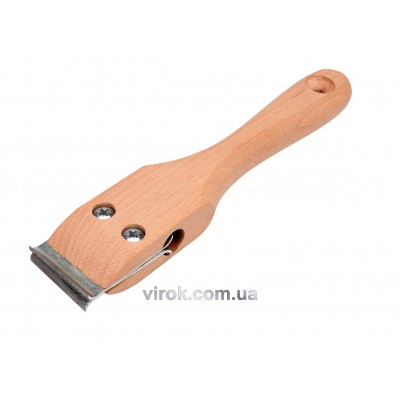 Цикля VOREL с деревянной ручкой 40 мм Цикля VOREL с деревянной ручкой 40 мм